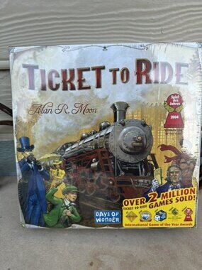 Ticket To Ride - Days of Wonder - Board Game - Alan R Moon - New in Sealed Box